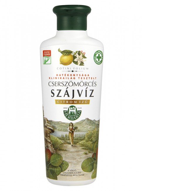 Herbária cserszenyés szájvíz citromos 250ml