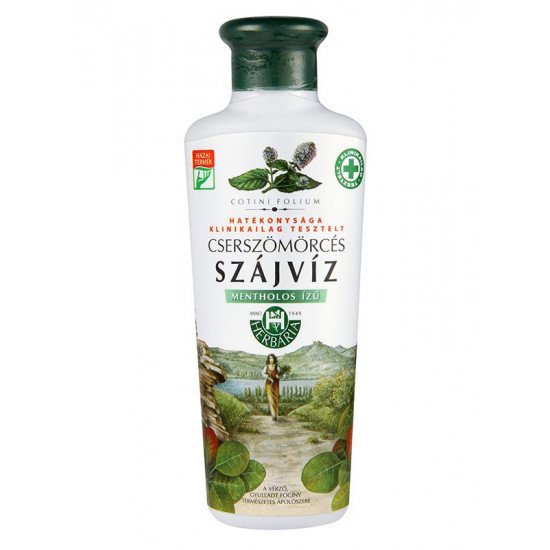 Herbária cserszömörcés szájvíz mentolos 250ml