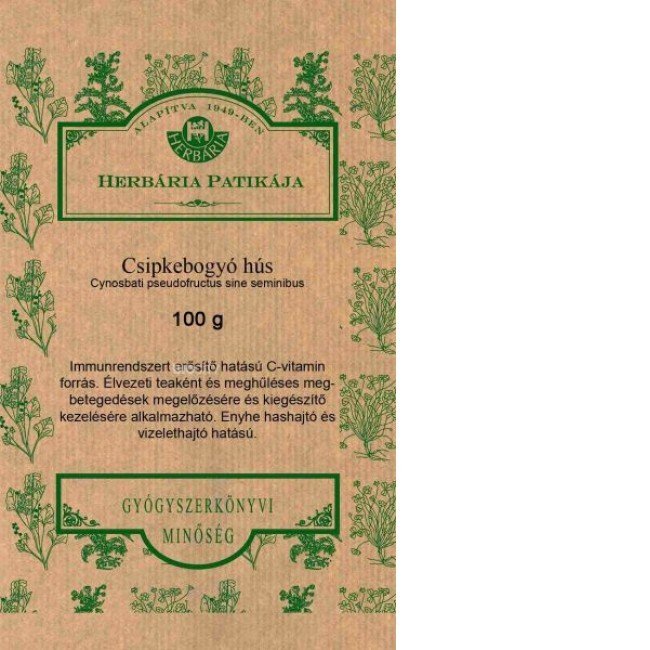 Herbária csipkebogyó hús tea 100g 
