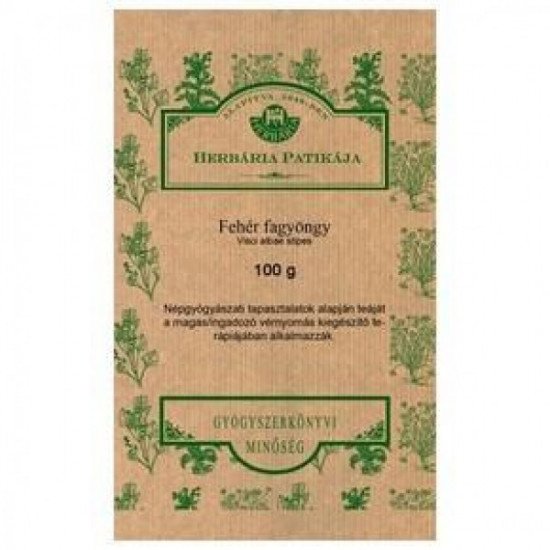 Herbária fehér fagyöngy tea 100g 