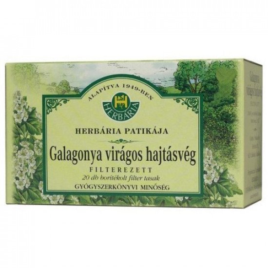 Herbária galagonya virág tea boritékos 20 filter