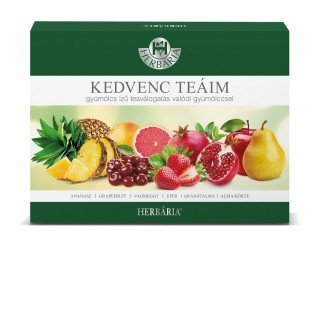 Herbária kedvenc teáim gyümölcs 6x5db 30filter