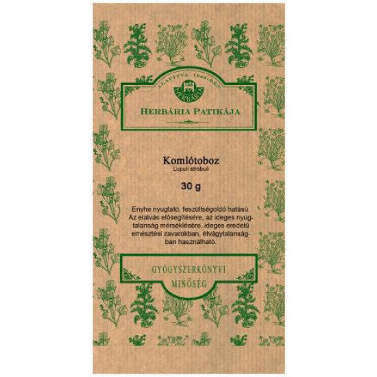 Herbária komlótoboz tea 30g 