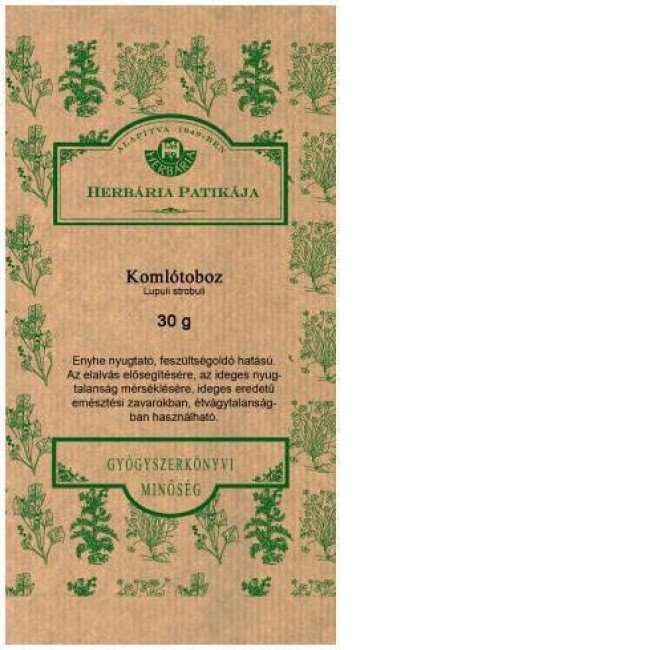 Herbária komlótoboz tea 30g 