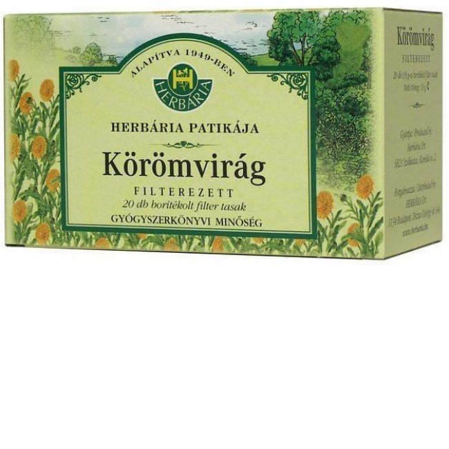 Herbária körömvirág tea borítékos 20 filter