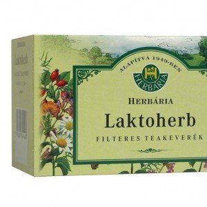 Herbária laktoherb tea boritékos 20 filter
