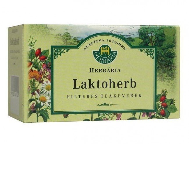Herbária laktoherb tea boritékos 20 filter