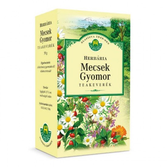 Herbária mecsek gyomor tea 50g 