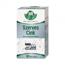 Herbária szerves cink 60db