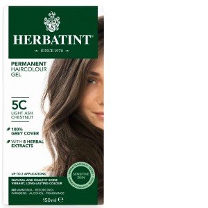 Herbatint 5c hamvas világos gesztenye hajfesték 150ml Herbatint 5c hamvas világos gesztenye hajfesték 150ml