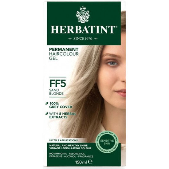Herbatint ff5 homokszőke hajfesték 150ml