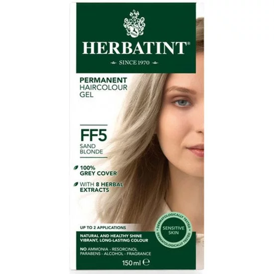 Herbatint ff5 homokszőke hajfesték 150ml Herbatint ff5 homokszőke hajfesték 150ml