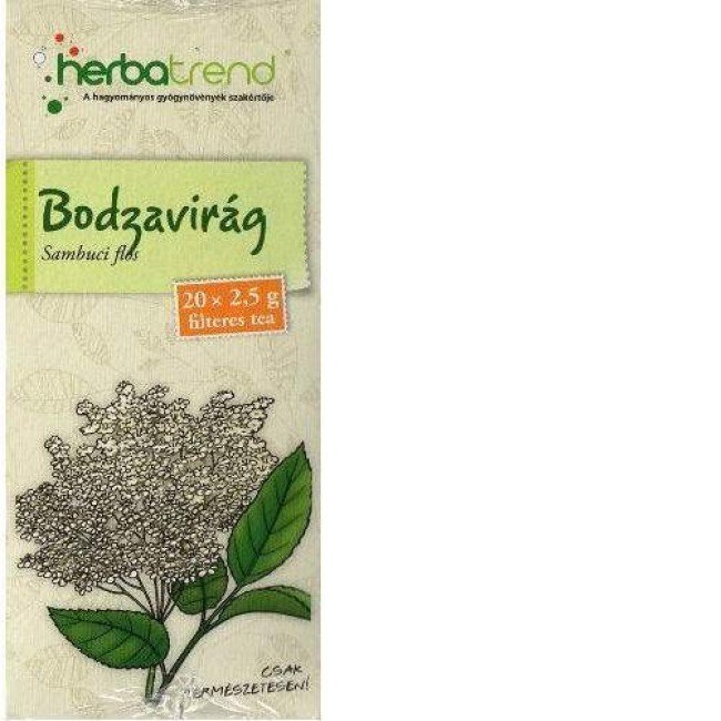 Herbatrend bodzavirág tea 20 filter