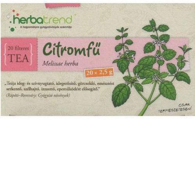 Herbatrend citromfű tea 20 filter
