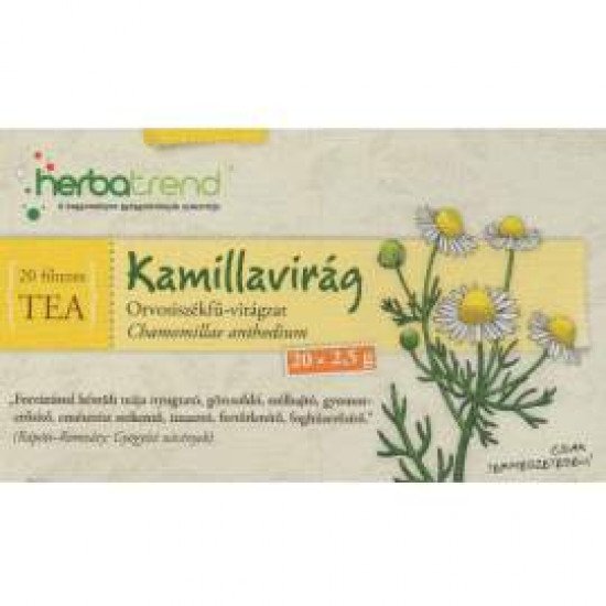 Herbatrend kamillavirág tea 20 filter