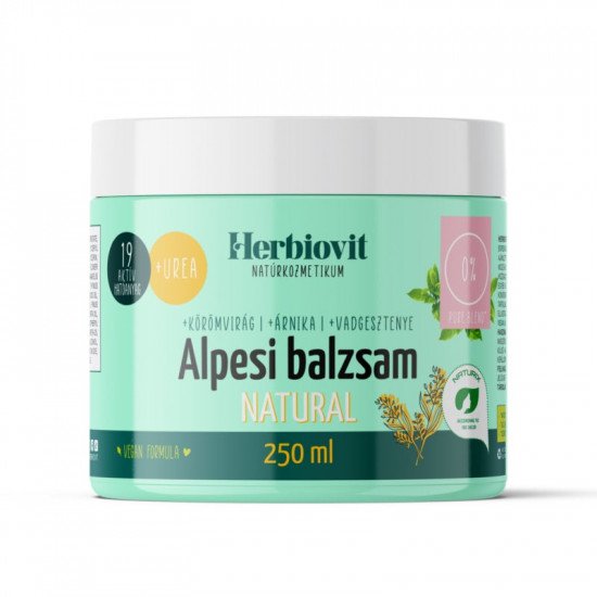 Herbiovit alpesi balzsam natural 250ml