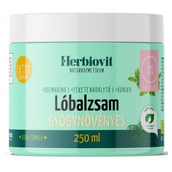 Herbiovit lóbalzsam gyógynövényes 250ml