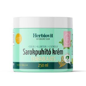 Herbiovit sarokpuhító krém teafaolajos 250ml