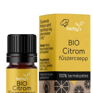 Herby's bio citrom fűszercsepp 5ml