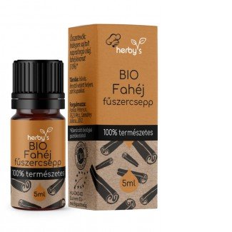 Herby's bio fahéj fűszercsepp 5ml