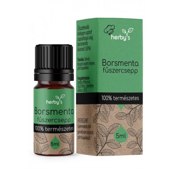 Herby's borsmenta fűszercsepp 5ml