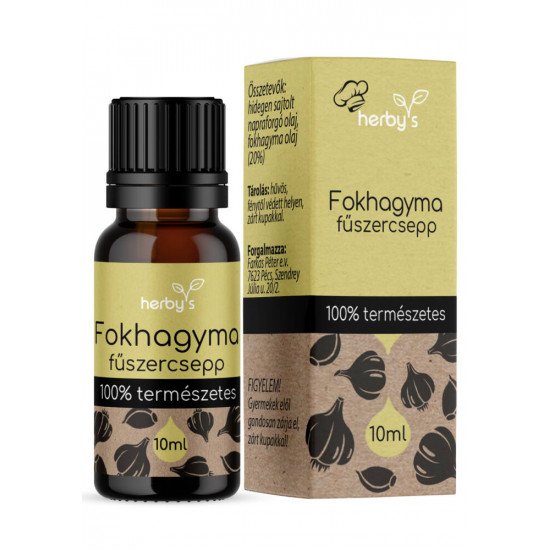 Herby's fokhagyma fűszercsepp 10ml