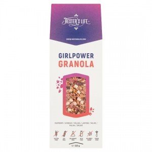 Hester's granola málna gluténmentes 320g