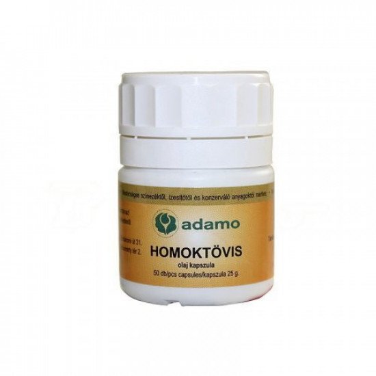 Adamo Homoktövis olaj kapszula 50db Adamo Homoktövis olaj kapszula 50db