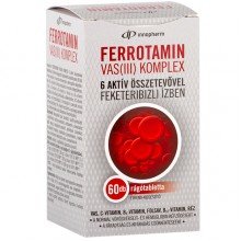Innopharm ferrotamin vas komplex rágótabletta 60db
