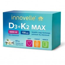 Innovelle d3+k2 4000ne rágótabletta 60db