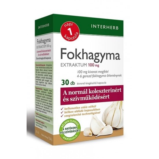 Interherb fokhagyma kapszula 30db