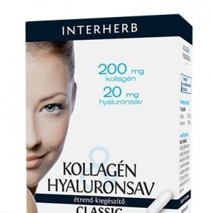 Interherb kollagén hyaluronsav 30db