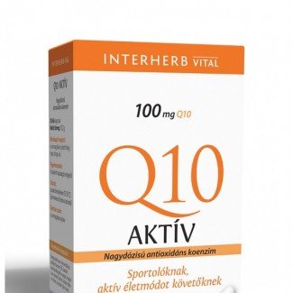 Interherb q10 aktiv kapszula 30db