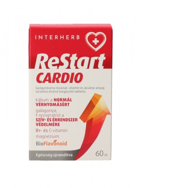 Interherb Restart Cardio tabletta 60db