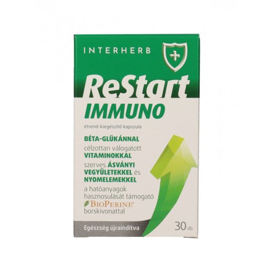 Interherb Restart Immuno kapszula 30db