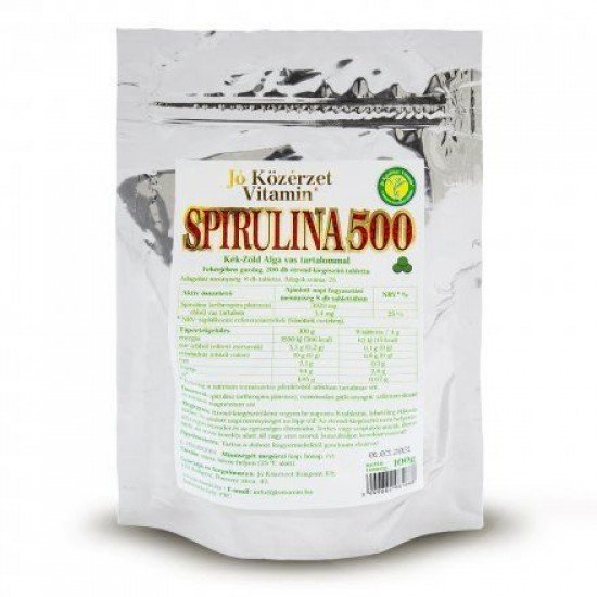 Jó közérzet spirulina 500mg tabletta 200db