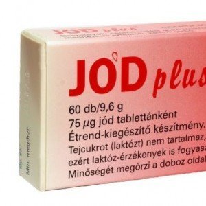 Jód plus tabletta 60db