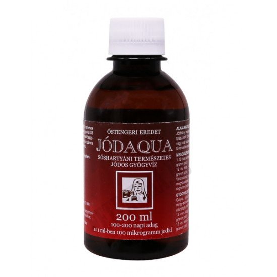 Jódaqua jódos gyógyviz 200ml