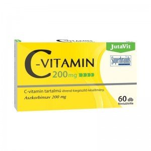 Jutavit c-vitamin 200 mg tabletta 60db