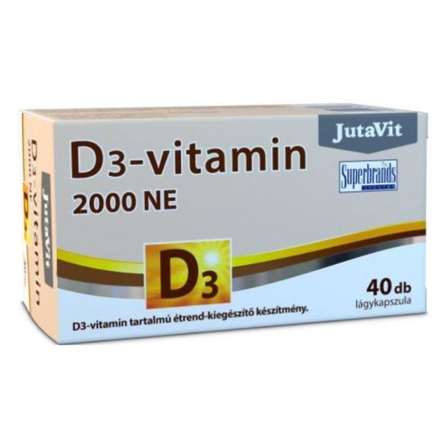 Jutavit d3-vitamin 2000ne tabletta 40db Jutavit d3-vitamin 2000ne tabletta 40db