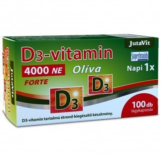 Jutavit d3-vitamin 4000 ne olíva kapszula 100db