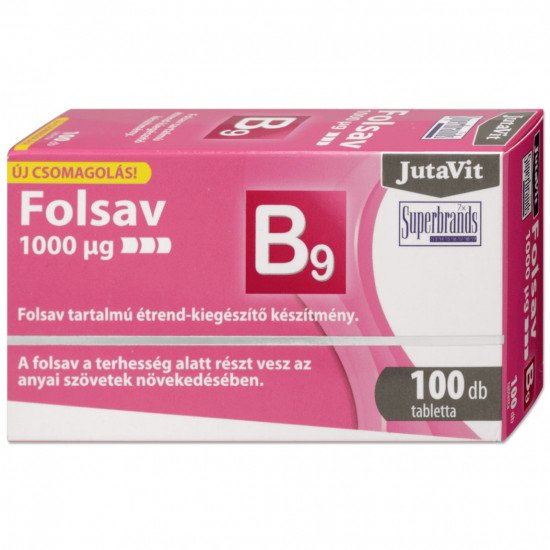 Jutavit folsav tabletta 100db