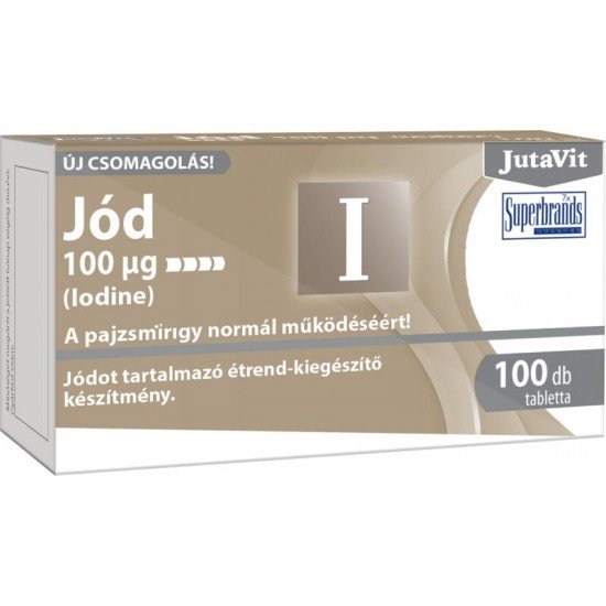 Jutavit jód tabletta 100db