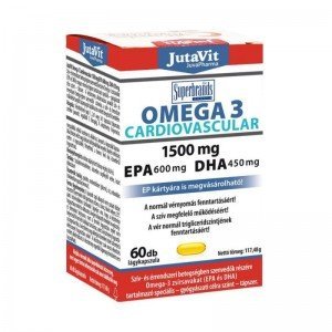 Jutavit omega-3 cardiovascular kapszula 60db