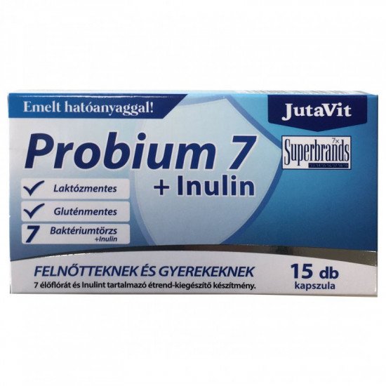 Jutavit probium 7+inulin kapszula 15db