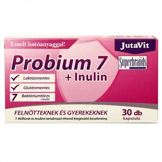 Jutavit probium 7+inulin kapszula 30db