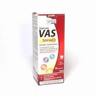 Jutavit szerves vas szirup 150ml