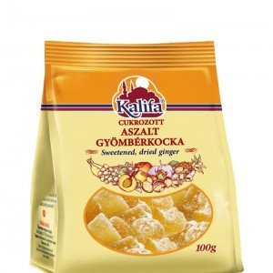 Kalifa aszalt cukrozott gyömbérkocka 100g