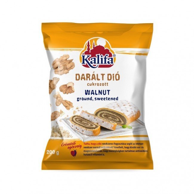 Kalifa darált cukrozott dió 200g Kalifa darált cukrozott dió 200g