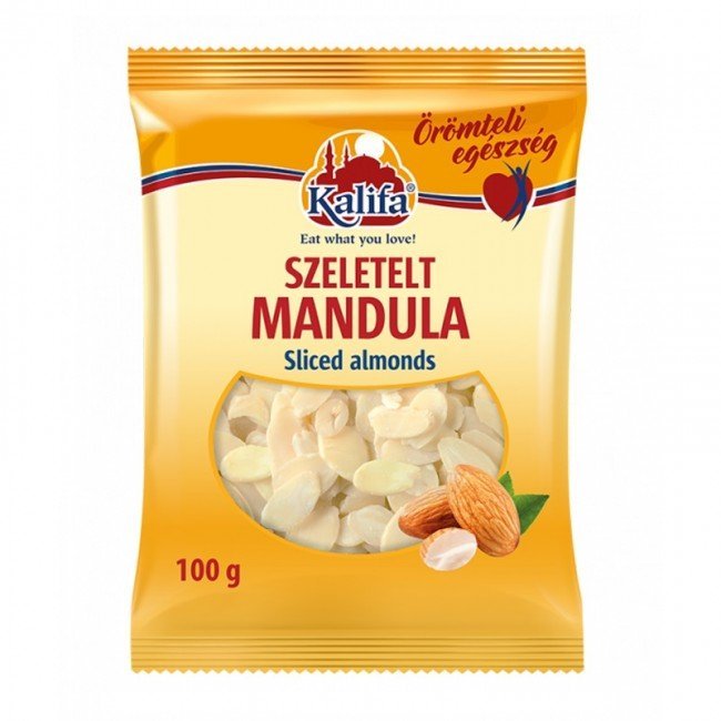 Kalifa mandula szeletelt 100g 
